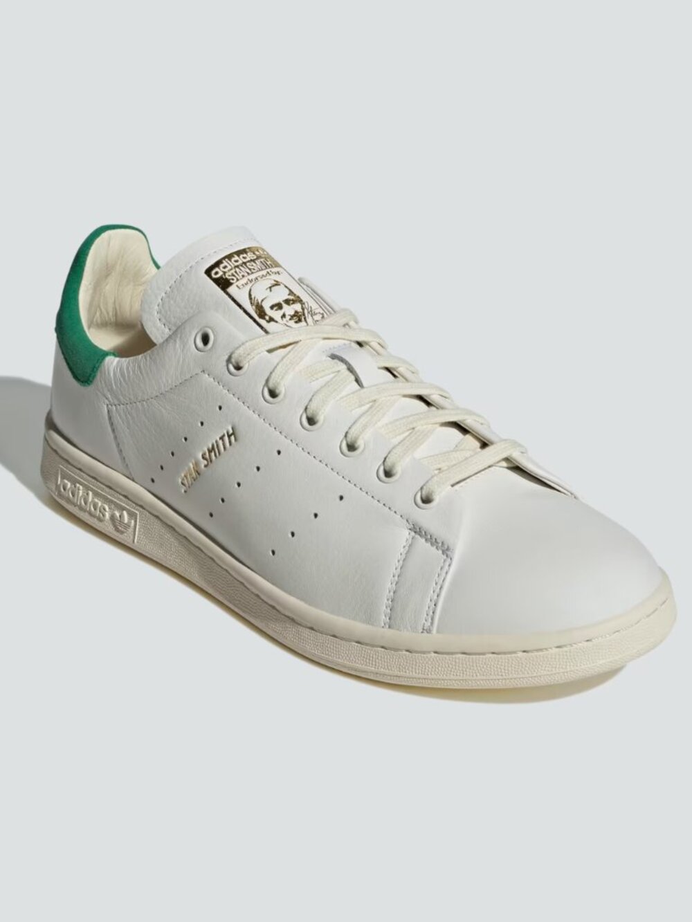 Adidas Originals STAN SMITH LUX IF8844 Cloud White/Green Unisex Shoes 12 M